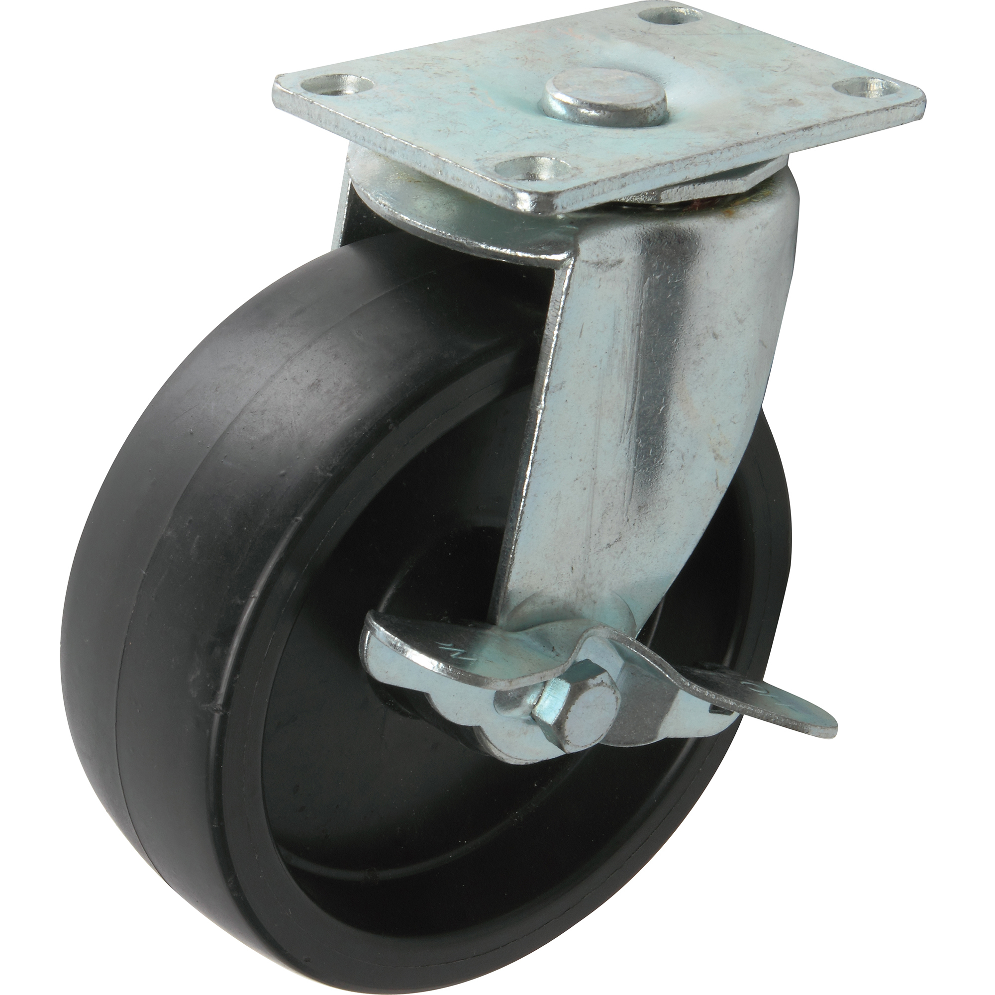 Shepherd Hardware, Casters, Wheel Diameter 5 in, Caster Type Rigid and Swivel, Package (qty.) 4, Model# 9012